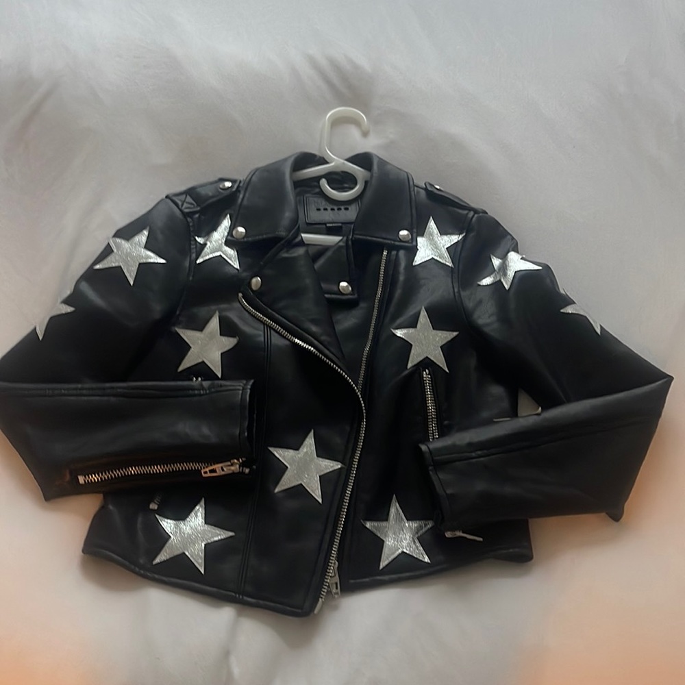 Star Leather Jacket